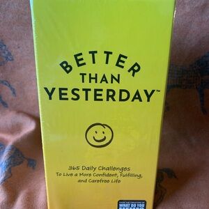 Better Than Yesterday Card Deck